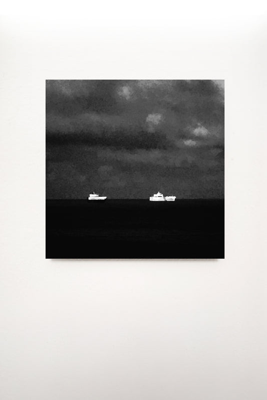 Ships silhouettes #3 • SOLD